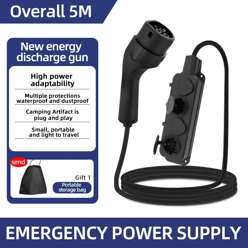 Outdoor Power Station - Cargador EV portátil para coche eléctrico,