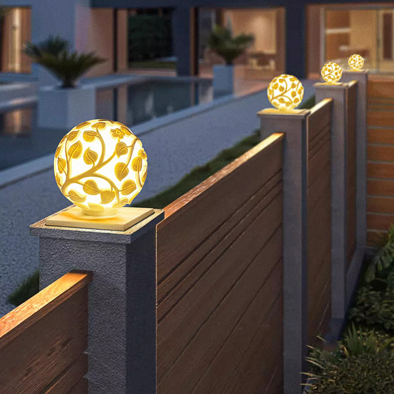 Luces de columna para exterior - Solar Lamp reseña y precio