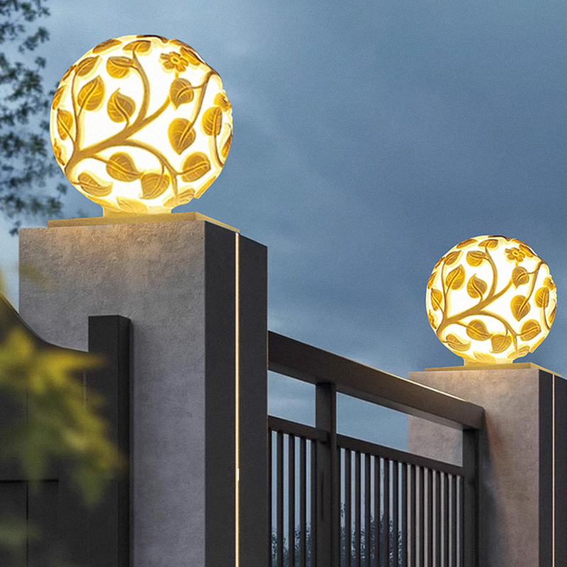 Luces de columna para exterior - Solar Lamp reseña y precio
