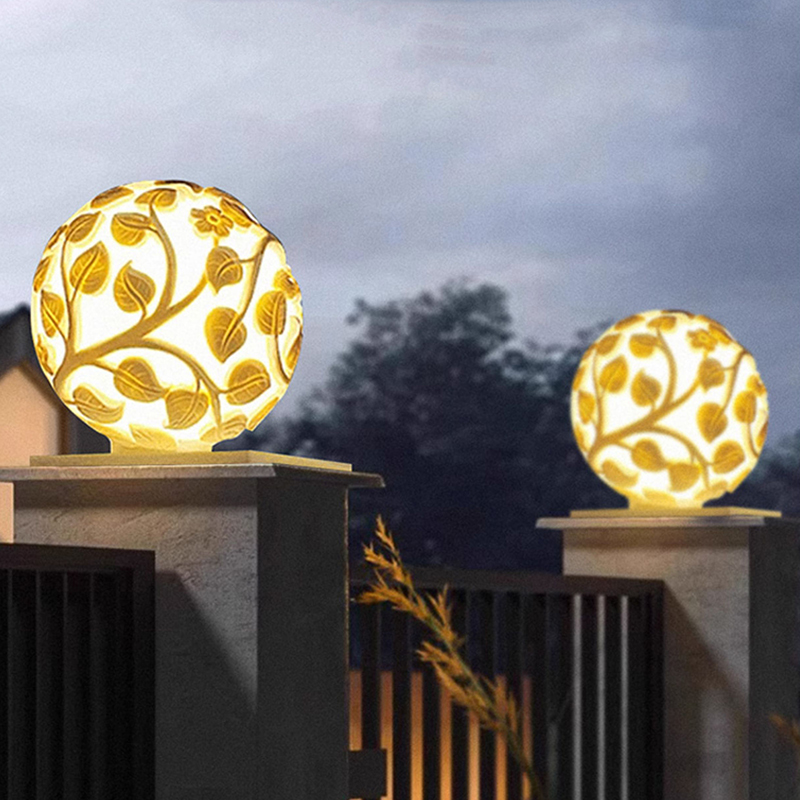 Luces de columna para exterior - Solar Lamp reseña y precio