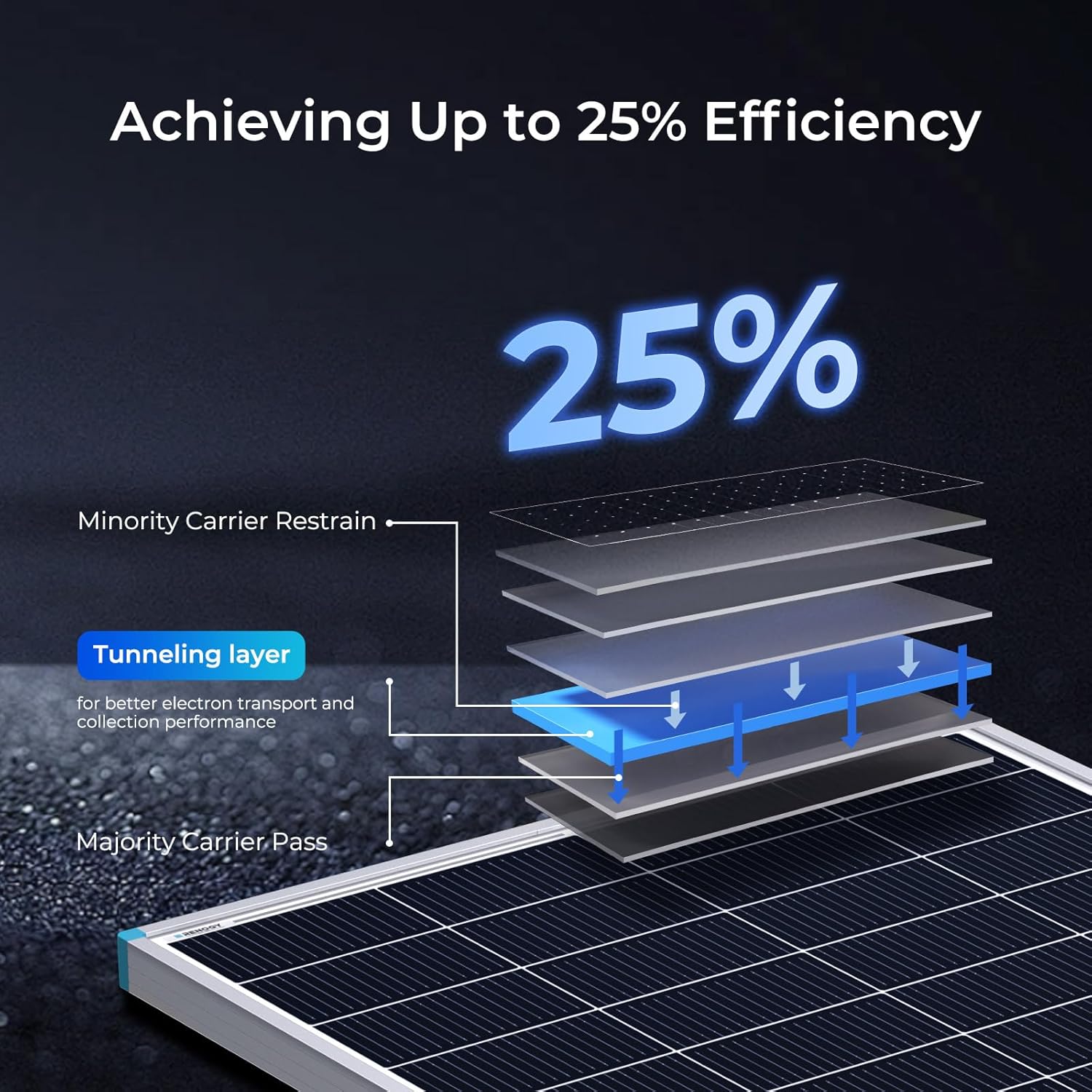 Renogy - 2 Paneles Solares de  - Solar Panel 200W reseña y precio