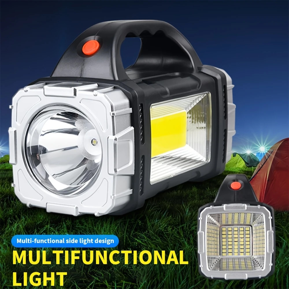Potente linterna recargable po - Solar Lamp reseña y precio
