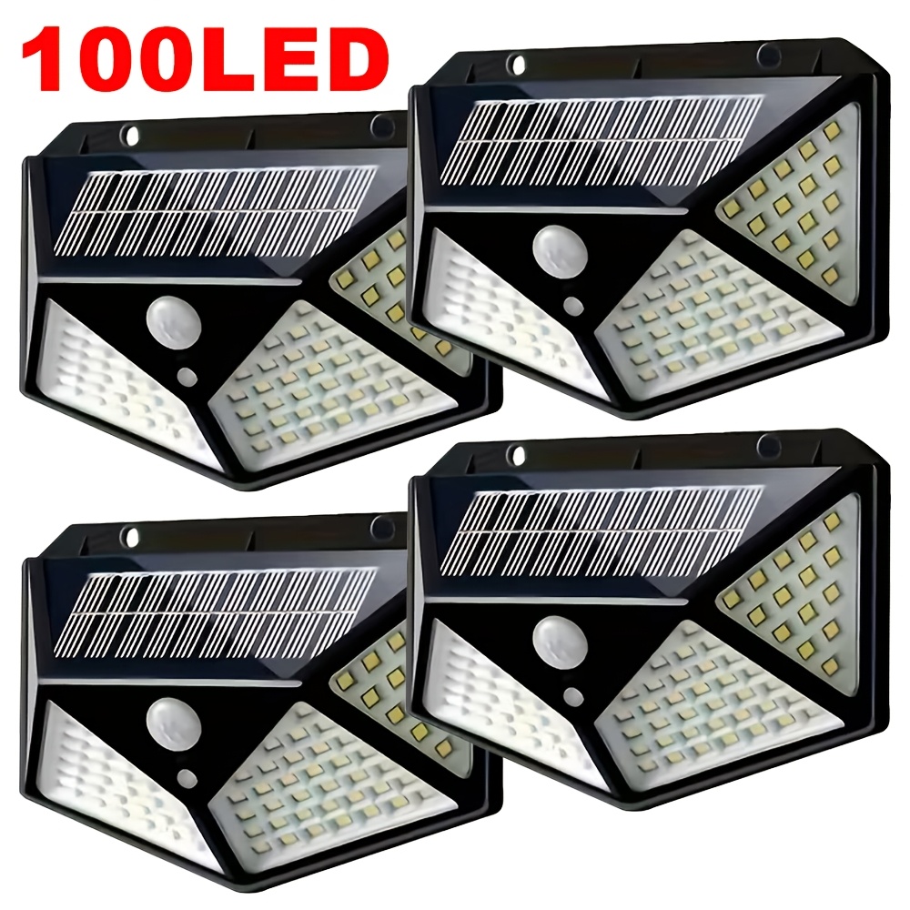 Lámpara Solar de Jardín de 100 - Solar Lamp reseña y precio