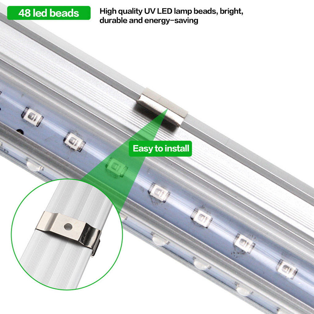 Barra de luz LED UV de 10W par - Solar Lamp reseña y precio