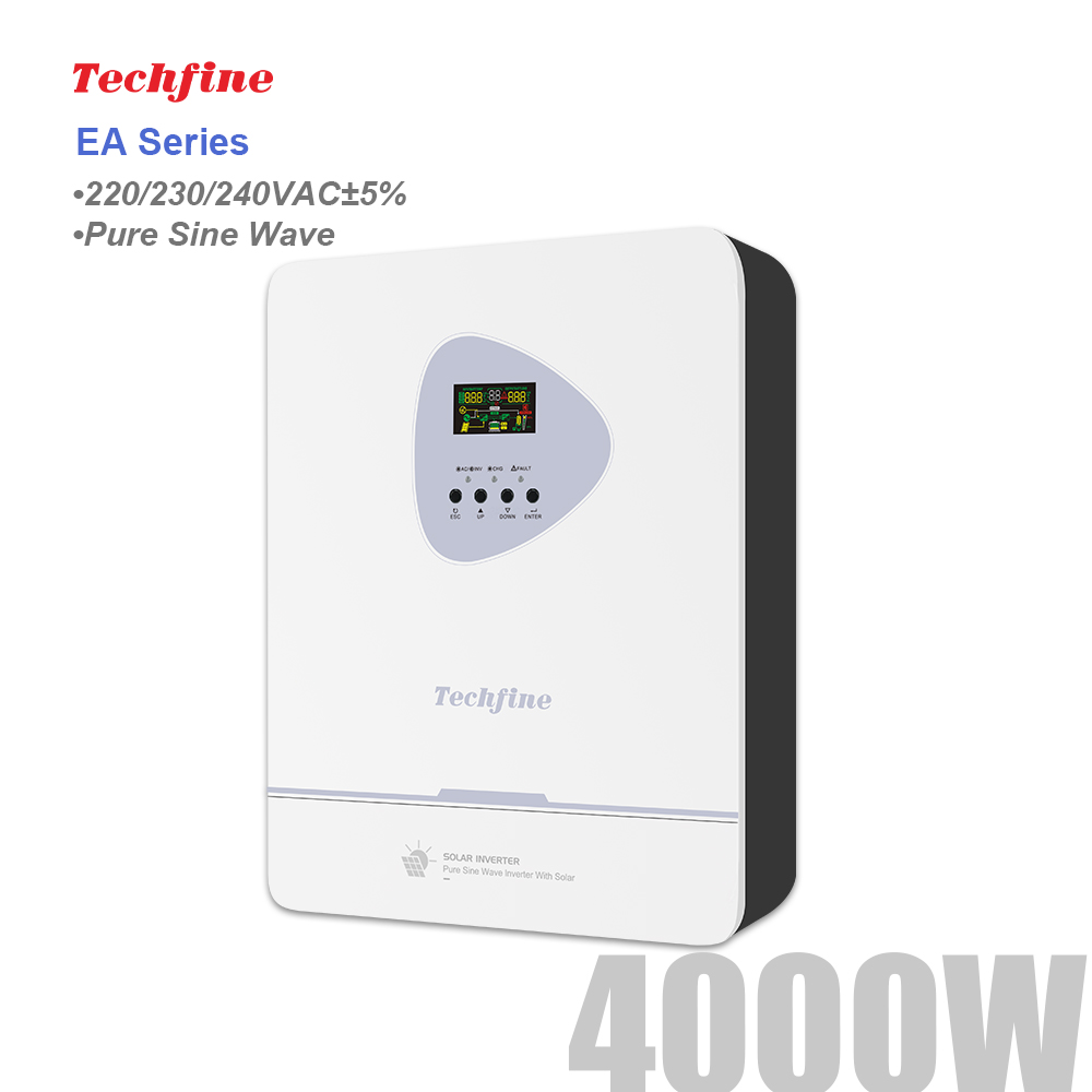 Inversor Solar Techfine de 4KW - Charge Controller Solar reseña y precio